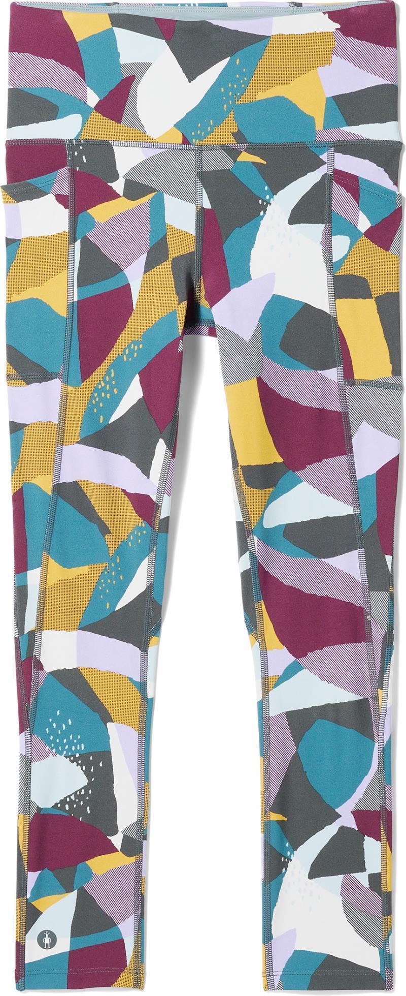 Active Printed 7/8 Leggings - Womens - Twilight Blue Mosaic 1