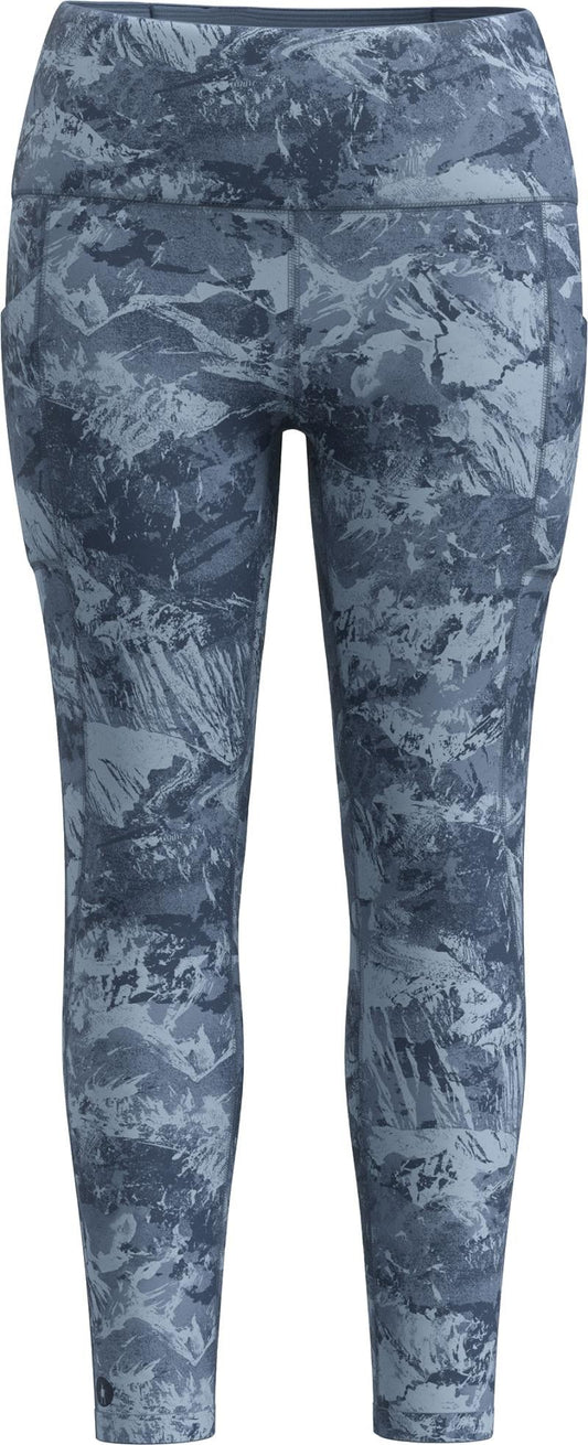 Active Printed 7/8 Leggings - Womens - nightfall blue mountain 1