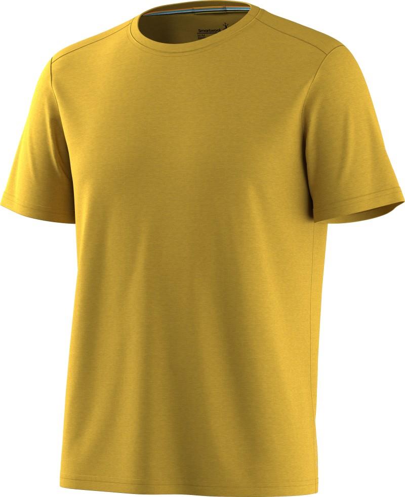 Active SS Tee - Mens - bronze olive heather 1