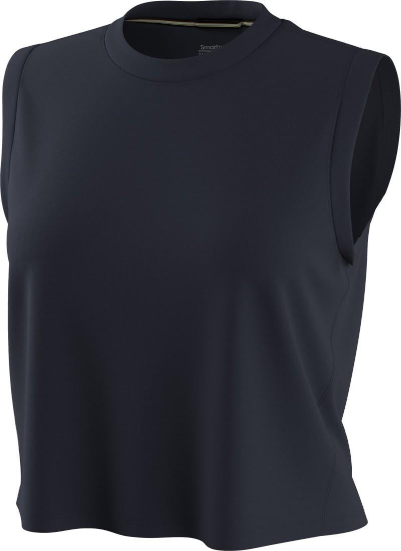 Active Ultralite Crop Tank - Womens - deep navy 1