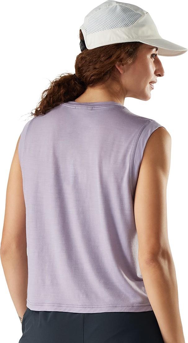 Active Ultralite Crop Tank - Womens - purple storm 1