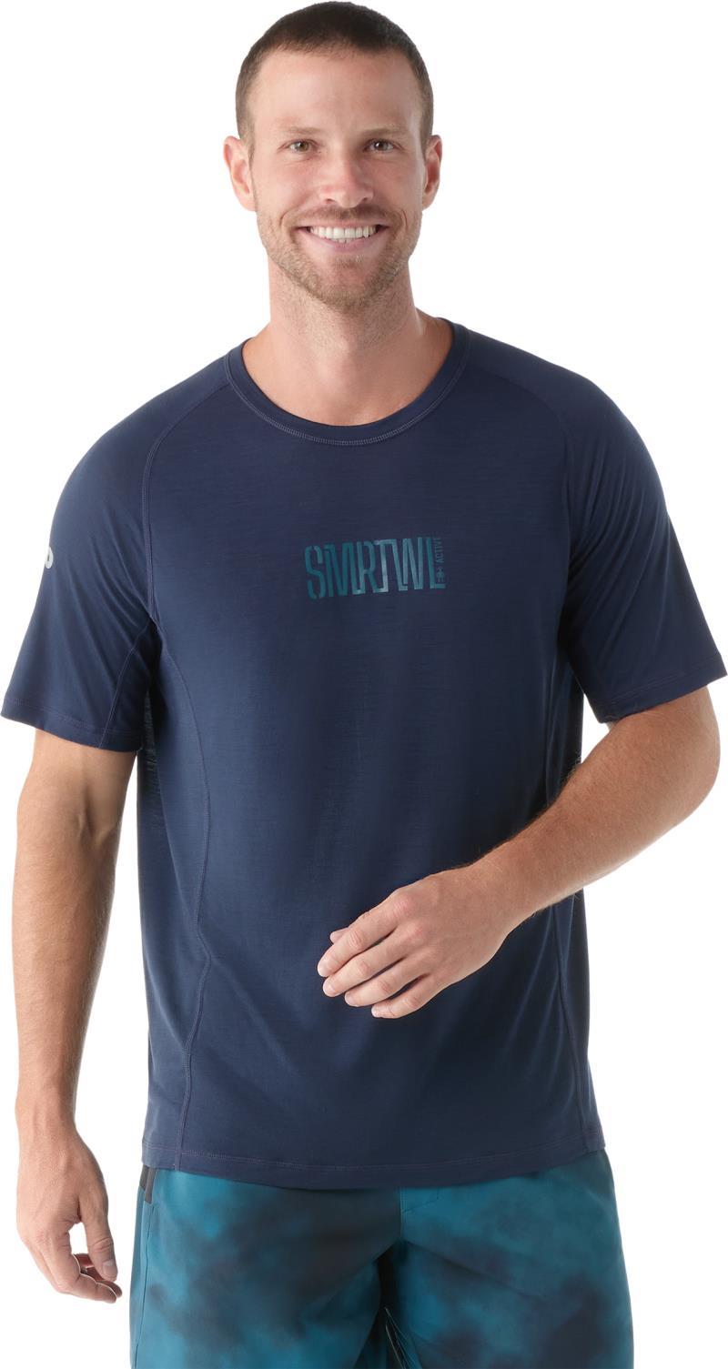 Active Ultralite Graphic SS Tee - Mens - Deep Navy / Twilight Blue 1