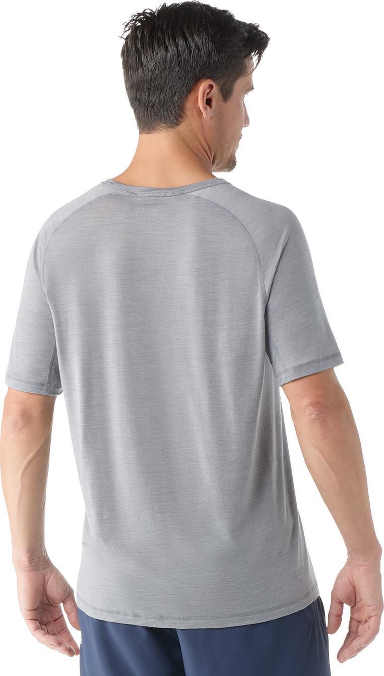 Active Ultralite Graphic SS Tee - Mens - Light Gray Heather / Medium Gray Heather 2