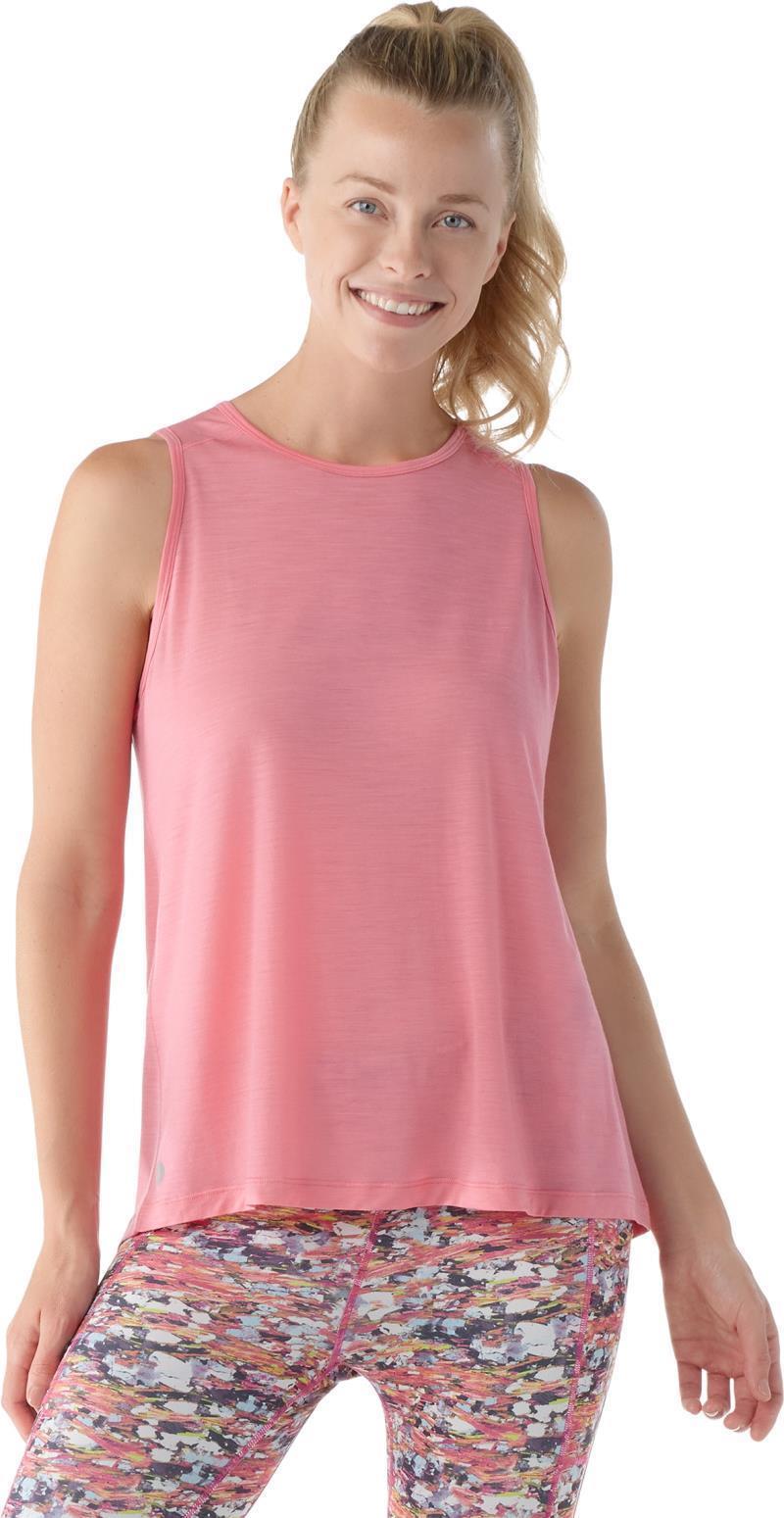Active Ultralite High Neck Tank - Womens - Guava Pink 1