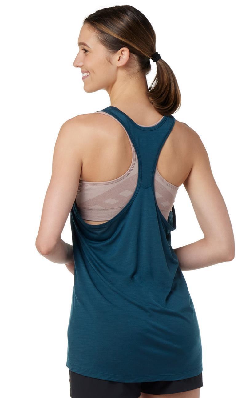 Active Ultralite Racerback Tank - Womens - Twilight Blue 3