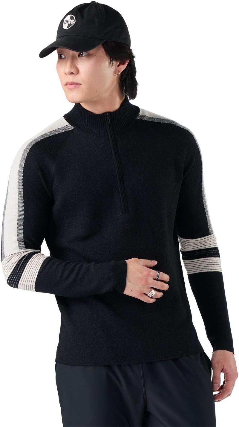 Alpine 1/2 Zip - Mens - black / almond 1