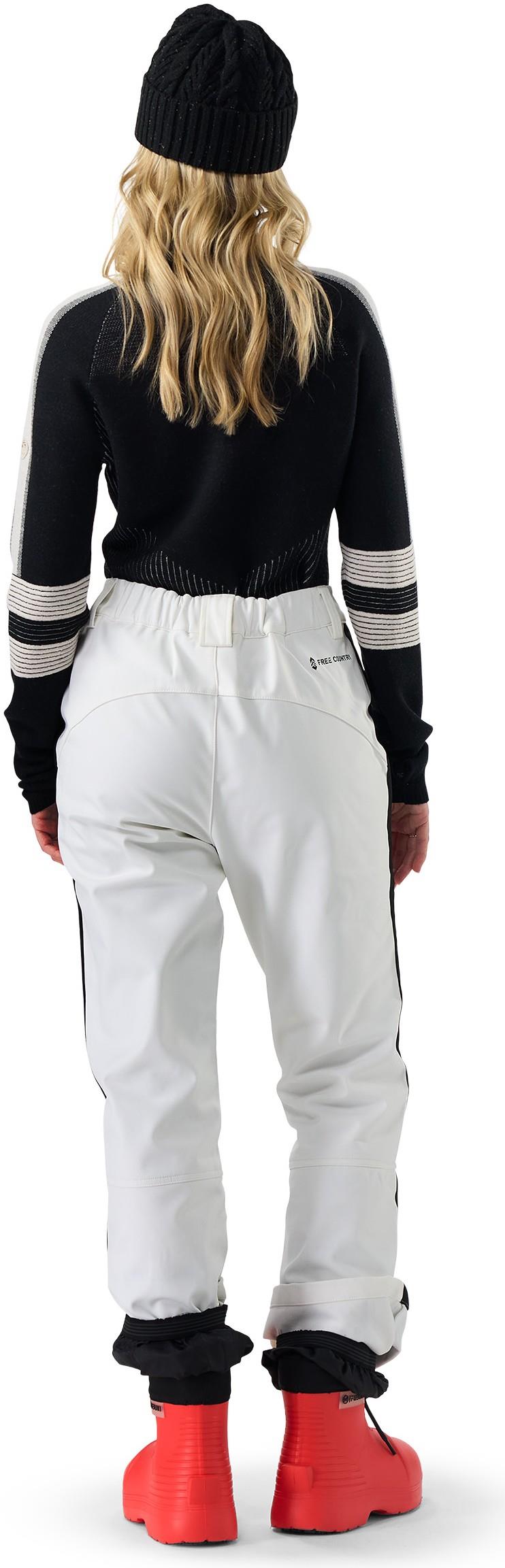 Alpine Turtleneck - Womens - black / white 1