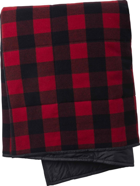 Anchor Line Blanket - Crimson 1