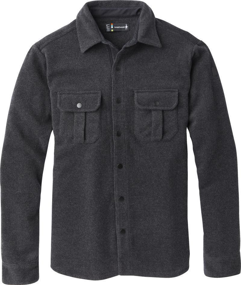 Anchor Line Shirt Jacket - Mens - Charcoal Heather 1