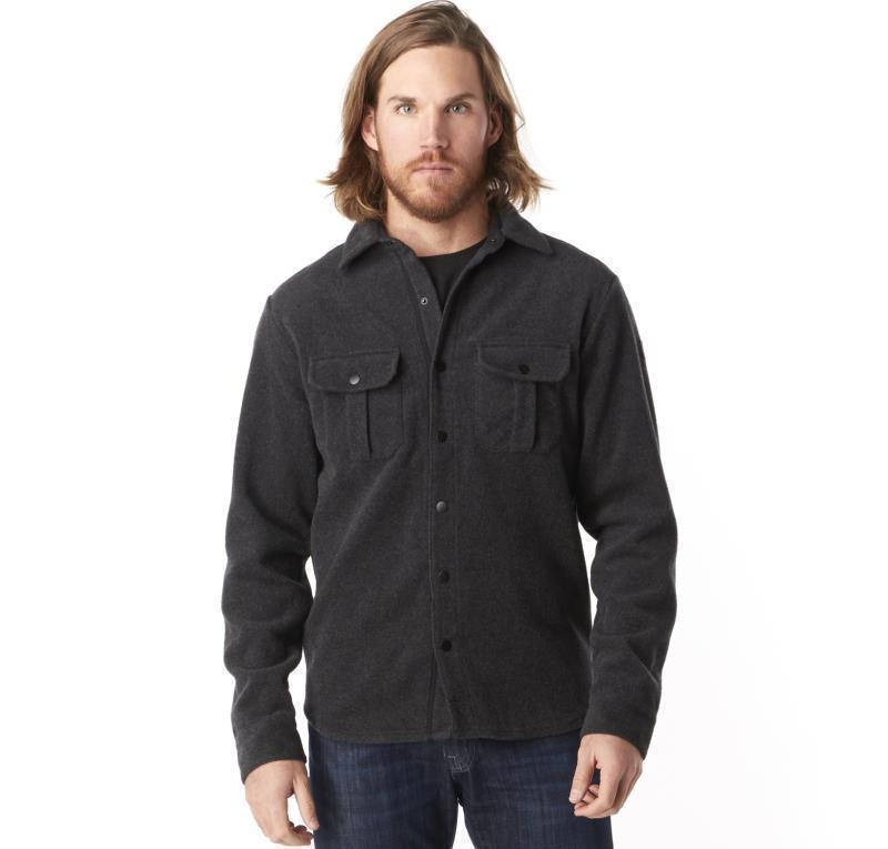 Anchor Line Shirt Jacket - Mens - Charcoal Heather 2