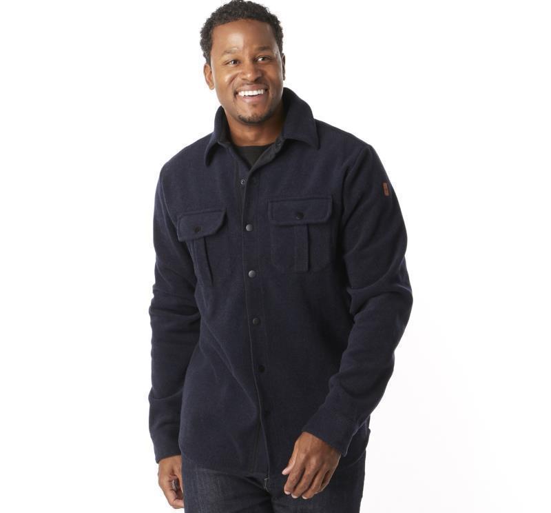 Anchor Line Shirt Jacket - Mens - Deep Navy Heather 2