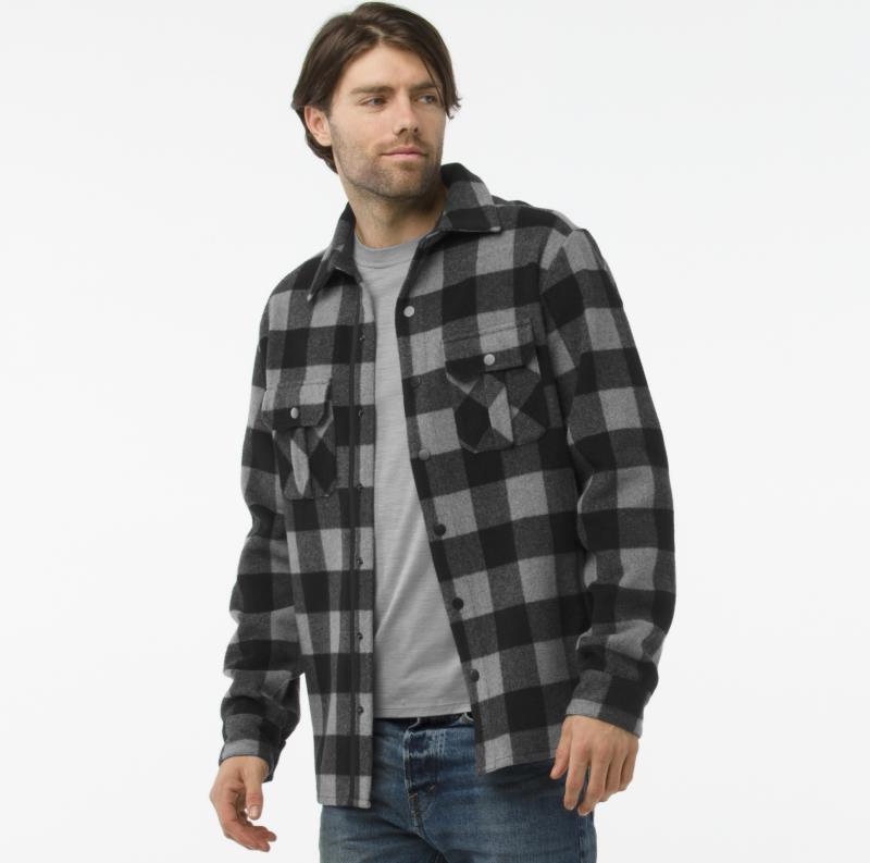 Anchor Line Shirt Jacket - Mens - Medium Gray Heather 2