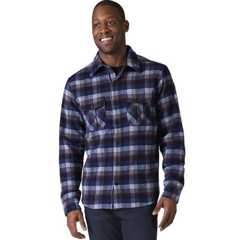 Anchor Line Shirt Jacket - Mens - Medium Gray Plaid 2
