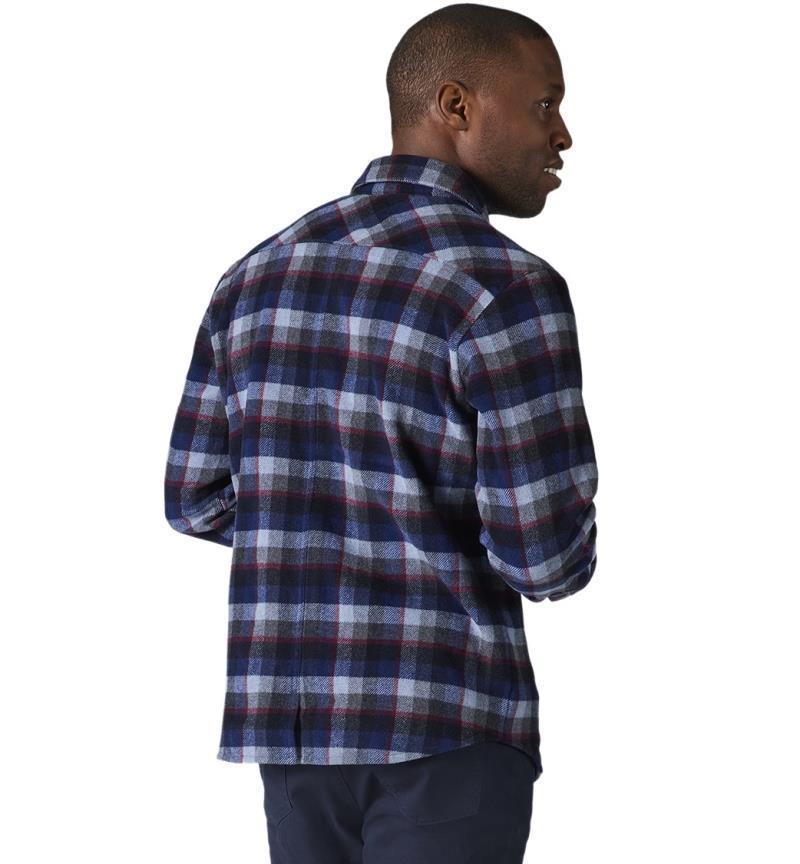 Anchor Line Shirt Jacket - Mens - Medium Gray Plaid 3