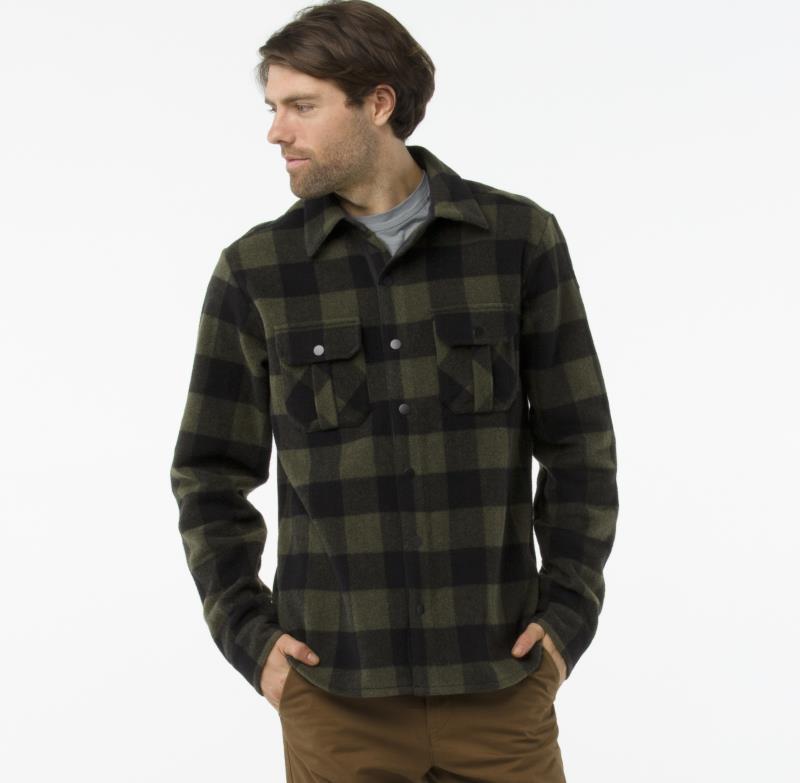 Anchor Line Shirt Jacket - Mens - Olive 2