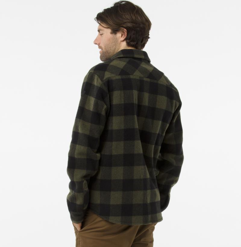 Anchor Line Shirt Jacket - Mens - Olive 3