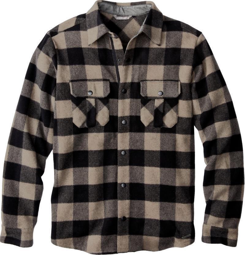 Anchor Line Shirt Jacket - Mens - Taupe Heather 1