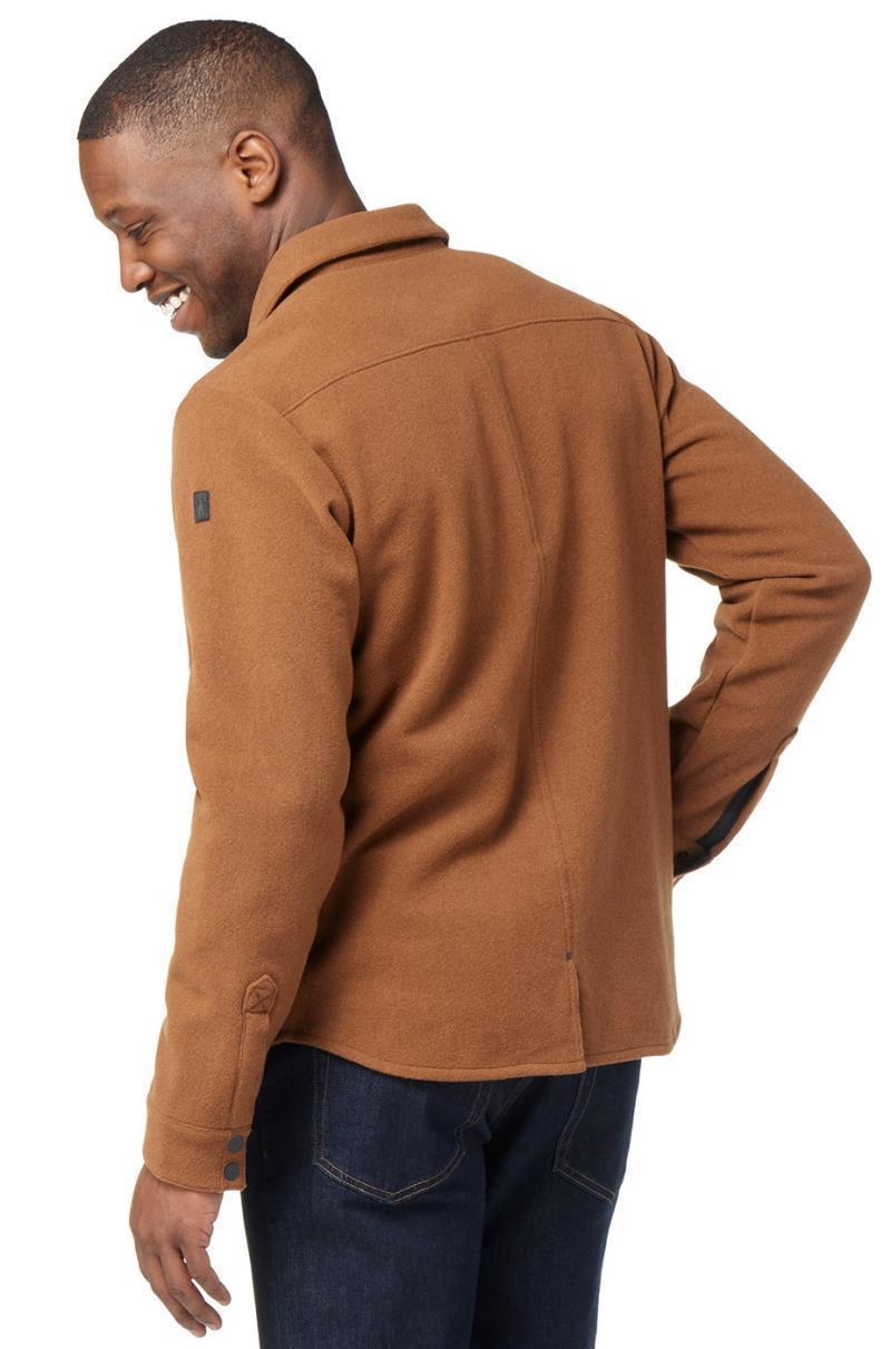 Anchor Line Shirt Jacket - Mens - Whiskey 3