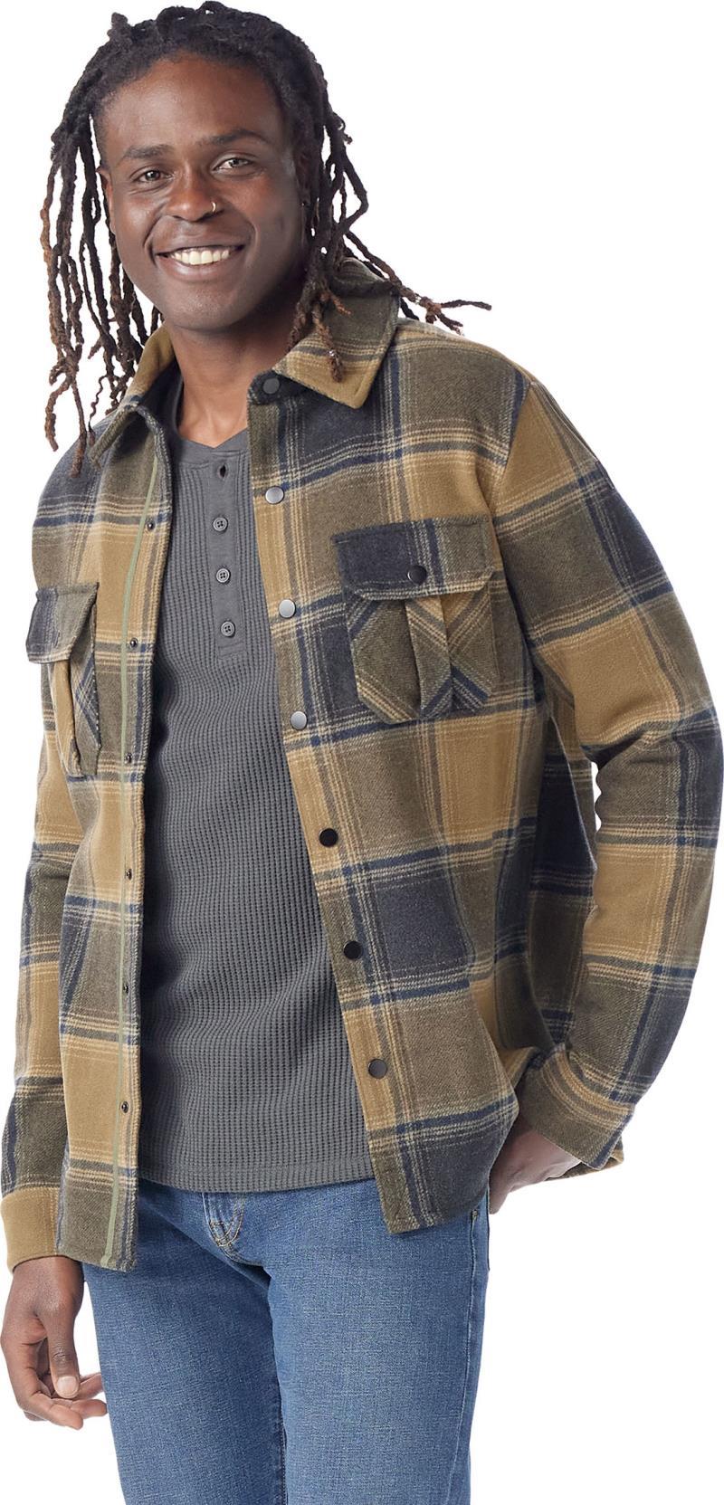 Anchor Line Shirt Jacket - Mens - Winter Moss Plaid 3