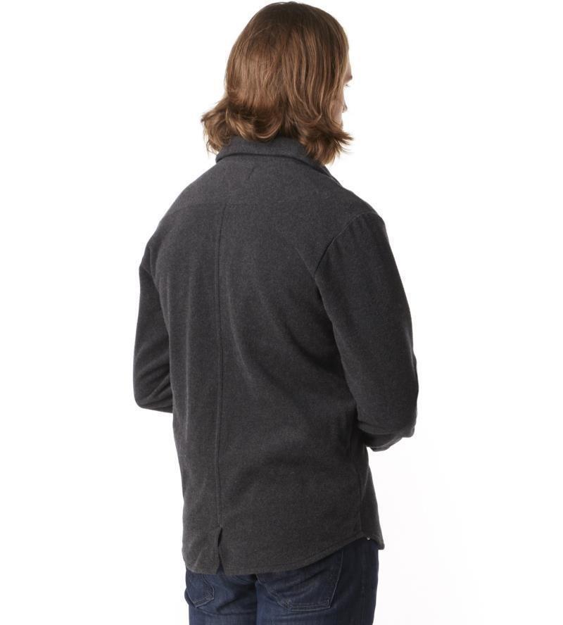 Anchor Line Shirt Jacket - Mens - charcoal heather 1