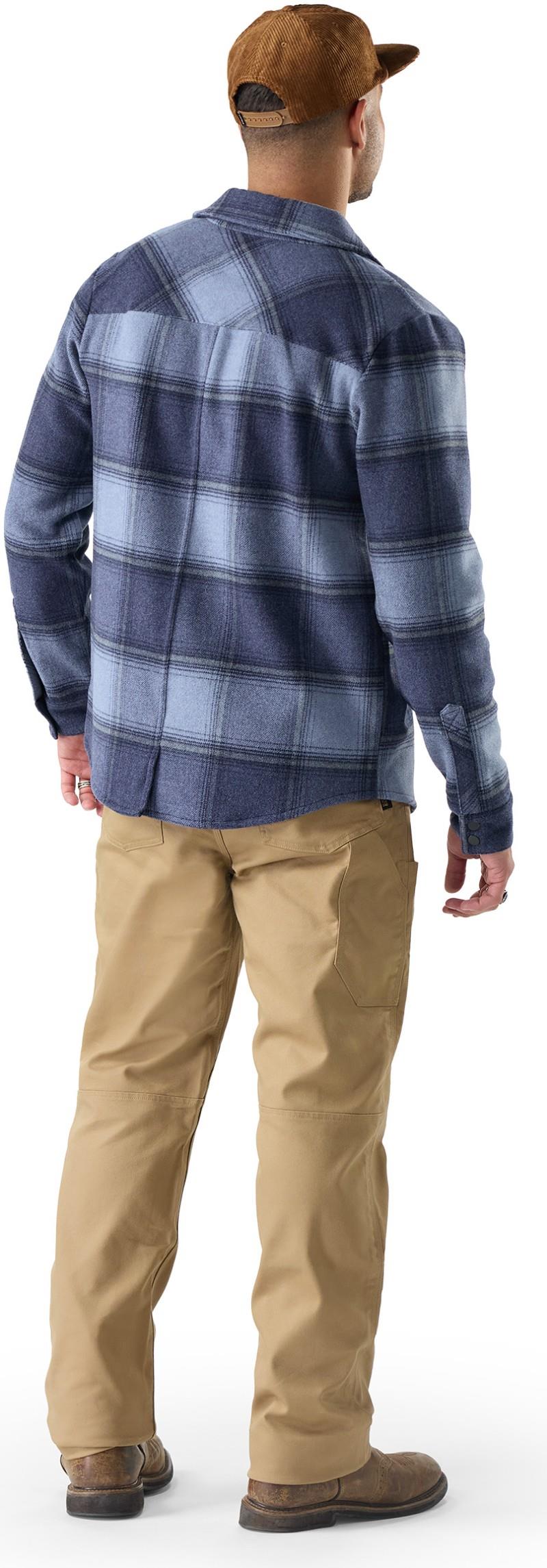 Anchor Line Shirt Jacket - Mens - nightfall blue plaid 1