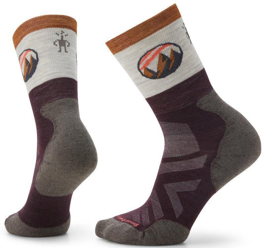 Athlete Edition Approach Crew Socks - Womens - Bordeaux 1