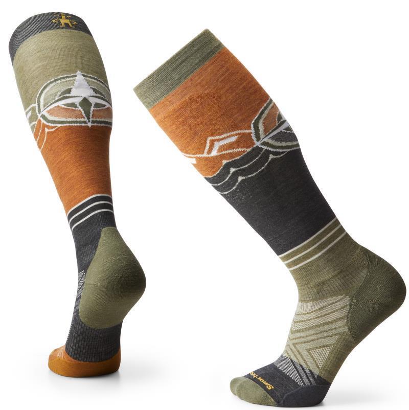 Athlete Edition Backcountry Ski Over The Calf Socks - Mens - Acorn 1