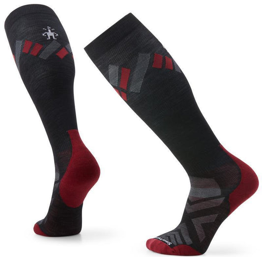 Athlete Edition Mountaineer Over The Calf Socks - Mens - Black 1