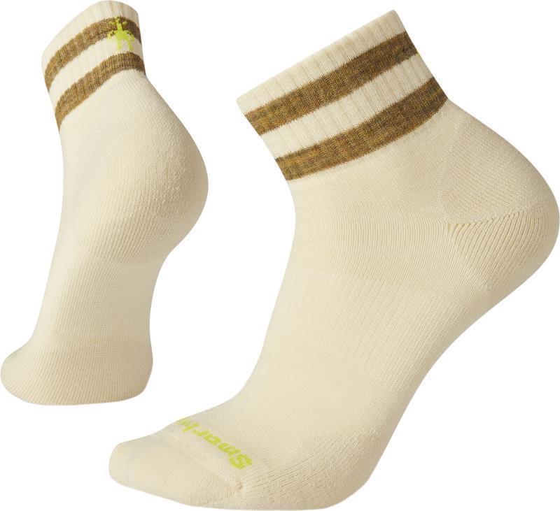 Athletic Stripe Light Elite Mini Socks - Mens - Natural 1
