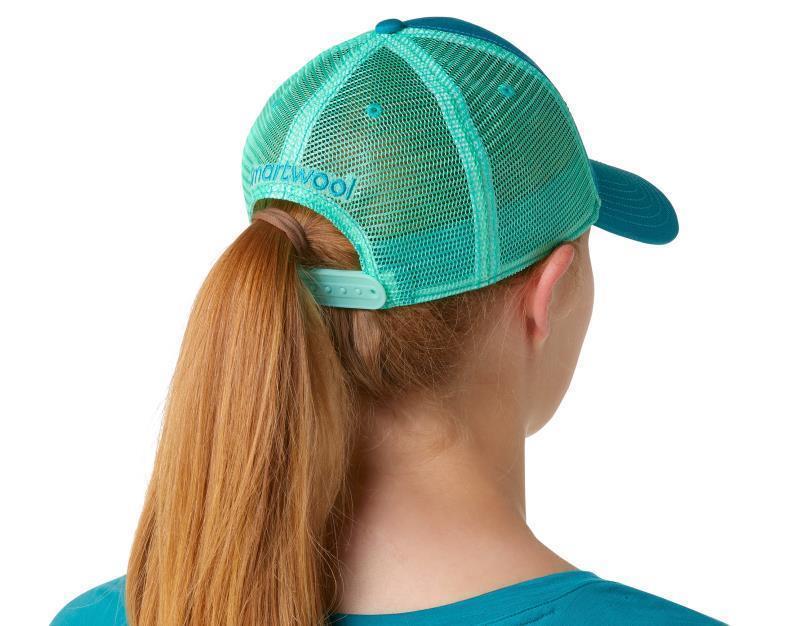 Aviator Sheep Trucker Hat - Deep Lake 3