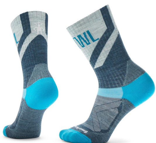 Bike Zero Cushion Ribbed Crew Socks - Womens - Frosty Green 1