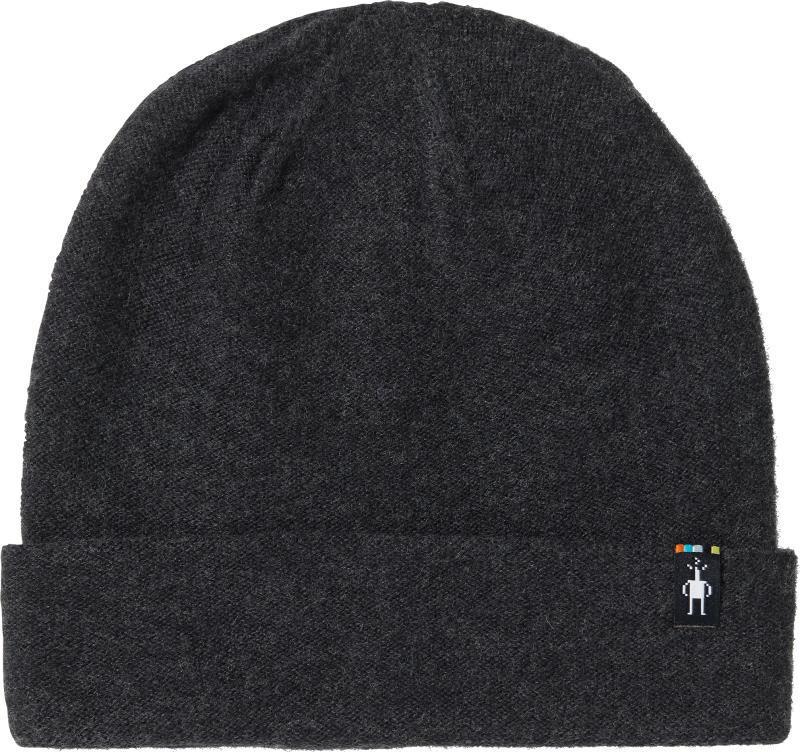 Boiled Wool Beanie - Charcoal 1