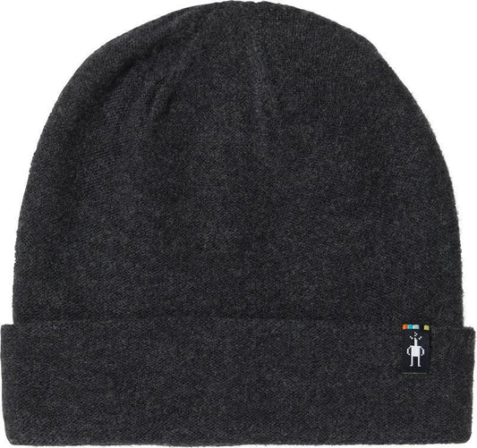 Boiled Wool Beanie - Charcoal 1