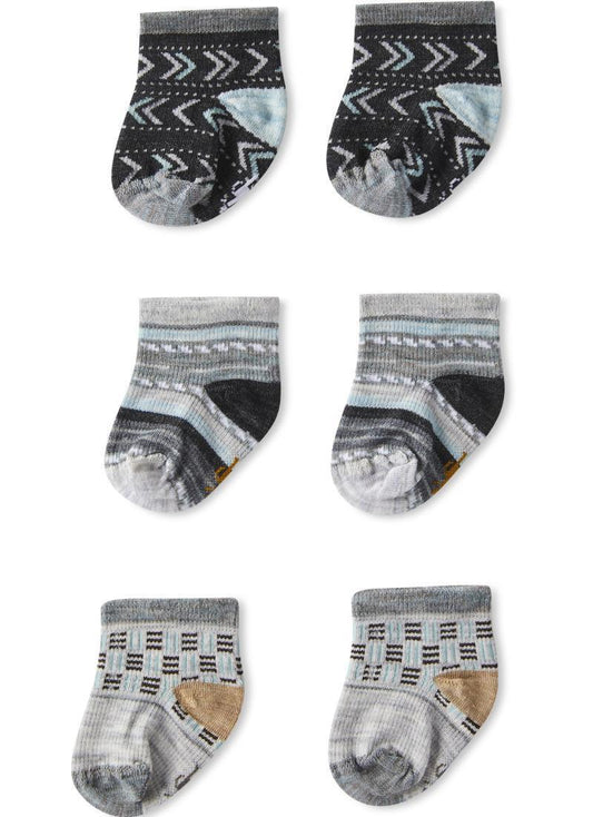 Bootie Batch Socks - Baby - ash 1