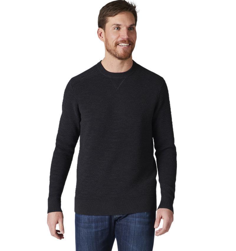 Brookline Crew Sweater - Mens - Charcoal Heather 2