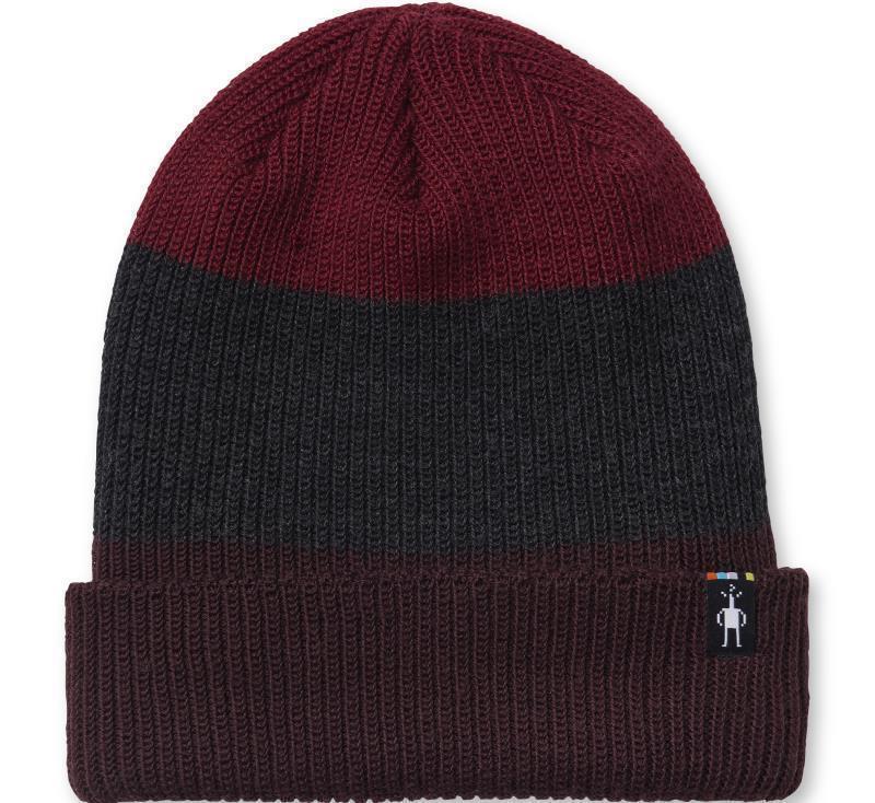 Cantar Colorblock Beanie - Woodsmoke 1