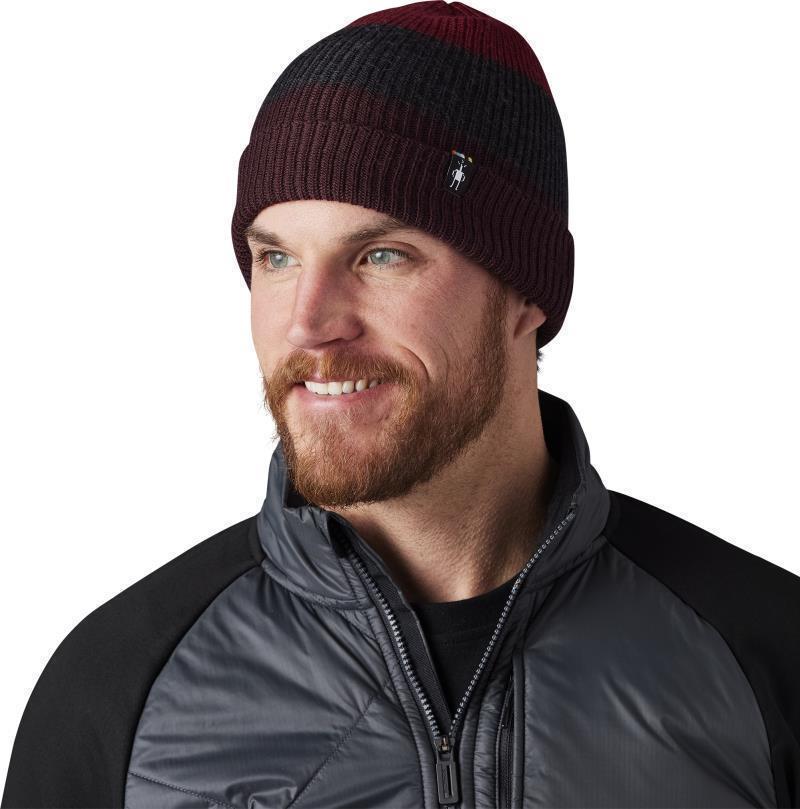 Cantar Colorblock Beanie - Woodsmoke 3