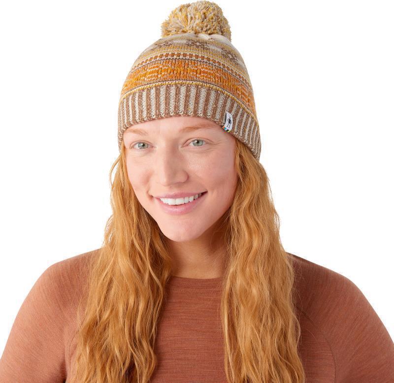 Chair Lift Beanie - Almond Donegal 2