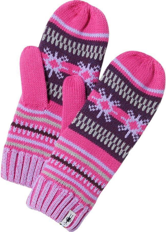 Chair Lift Mittens - Power Pink 1