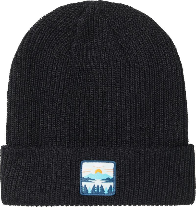 Chasing Mountains Patch Beanie - Black 1