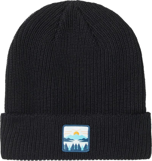 Chasing Mountains Patch Beanie - Black 1