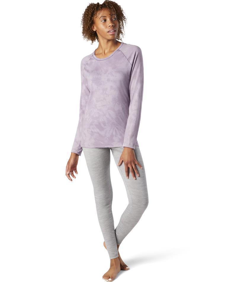 Classic All-Season (150) Merino Base Layer LS - Womens - Dusk Marble Wash 2