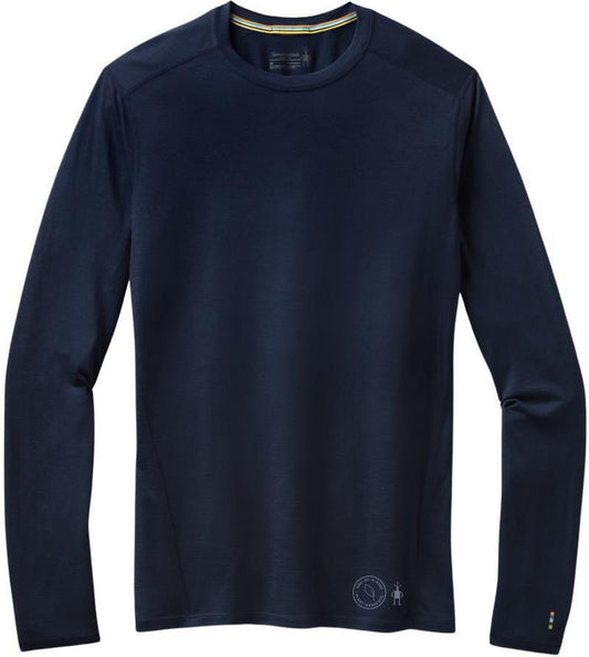 Classic All-Season (150) Plant-Based Dye Merino Base Layer LS - Mens - indigo blue 1