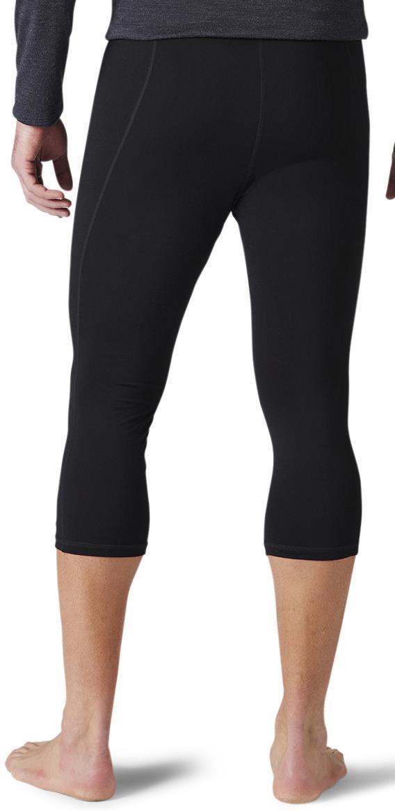 Classic All-Season Merino 155 Base Layer 3/4 Bottoms - Mens - Black 3