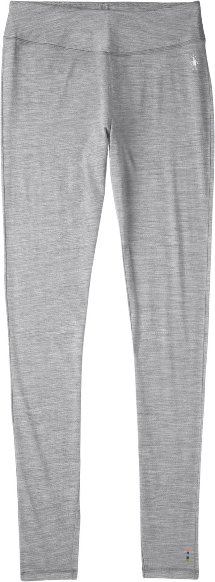Classic All-Season Merino 155 Base Layer Bottoms - Womens - Light Gray Heather 1