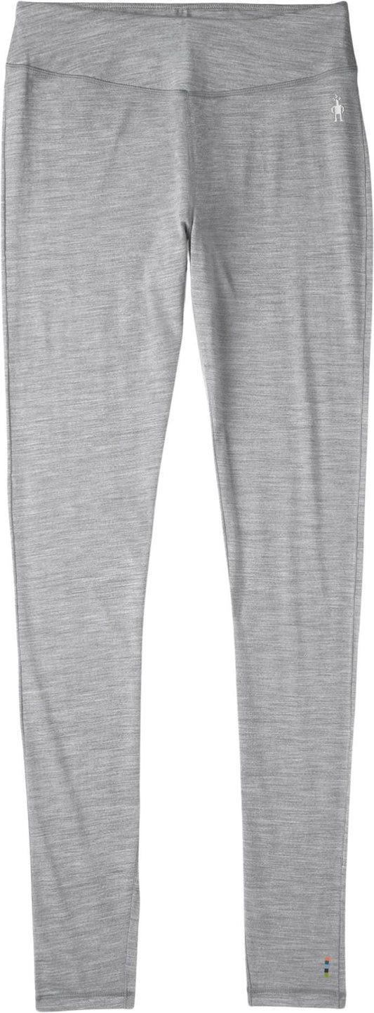 Classic All-Season Merino 155 Base Layer Bottoms - Womens - Light Gray Heather 1