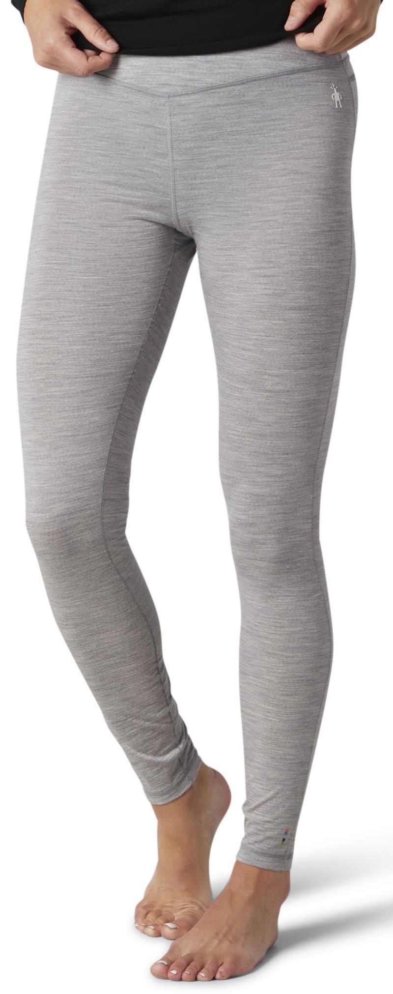 Classic All-Season Merino 155 Base Layer Bottoms - Womens - Light Gray Heather 2