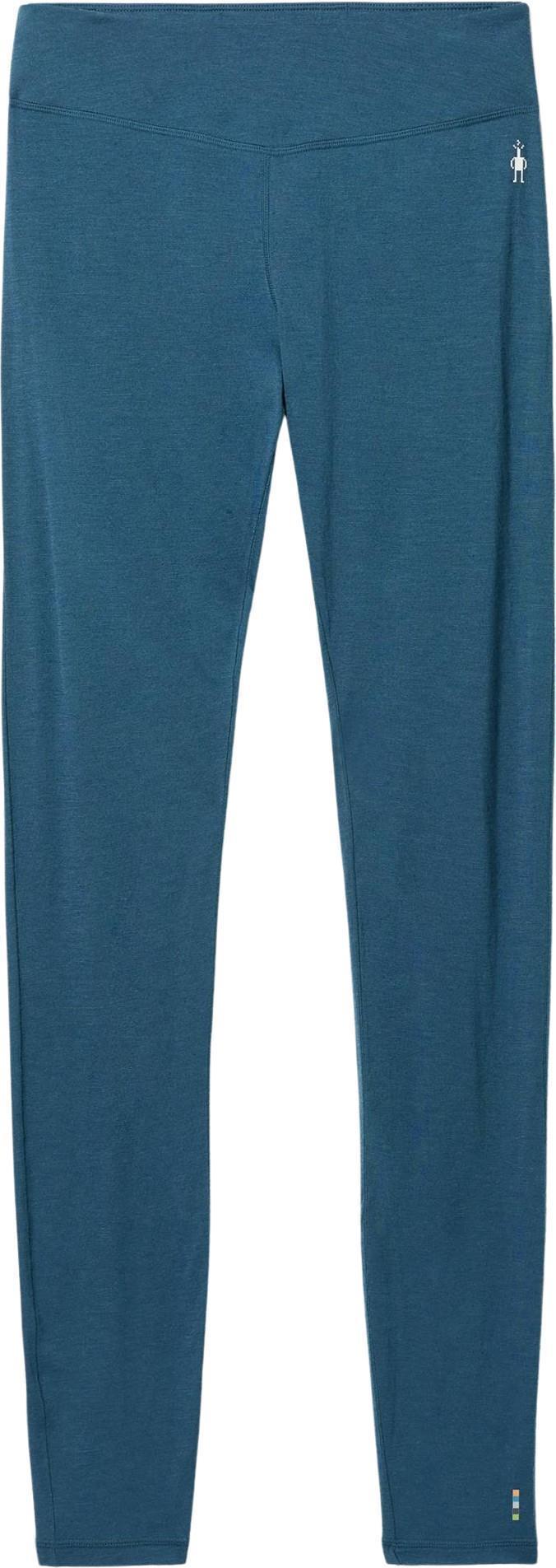 Classic All-Season Merino 155 Base Layer Bottoms - Womens - Twilight Blue 1