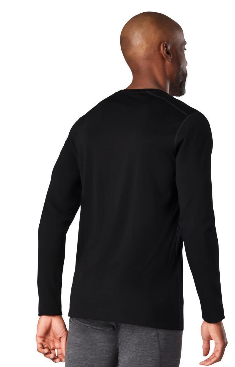 Classic All-Season Merino 155 Base Layer Crew - Mens - Black 3