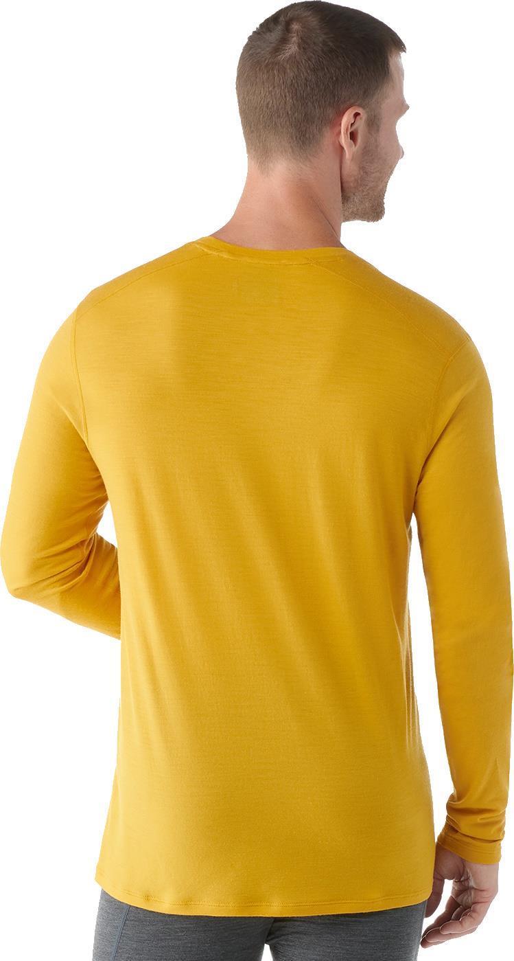 Classic All-Season Merino 155 Base Layer Crew - Mens - Honey Gold 2